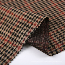 China jacquard textiles yarn dyed thick checked men shirt fabric pants